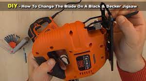DIY - How To Change The Blade On A Black & Decker Jigsaw - Bob The Tool Man  - YouTube