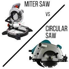 miter saw vs circular saw what s the