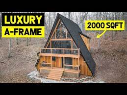 2 000sqft Luxury Modern A Frame Cabin