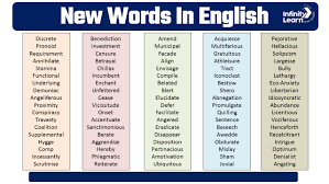 new words in english with meaning and