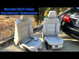 How To Remove Driver Seat On Mercedes E
