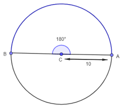 Find The Length Of An Arc Of Semicircle