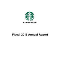 Starbucks Corporation Financial Data Annual Reports