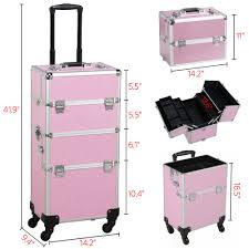 professional makeup case 3 in 1
