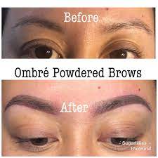 powdered brows are in are you ready to
