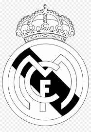 Spanish football clubs icon pack author: Real Madrid C F Logo Black And White Real Madrid Black Logo Clipart 708153 Pikpng