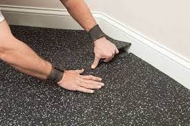 how to clean rubber garage flooring