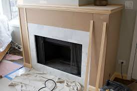 How To Build A Fireplace Mantle The