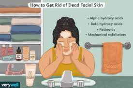 how to get rid of dead skin on the face