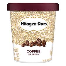 haagen dazs coffee ice cream 28 oz