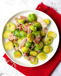 the best garlic bacon brussels sprouts
