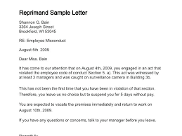 Insubordination Write Up Sample Employee Letter Example