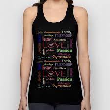 love synonyms tank top by inspired by