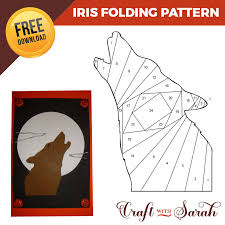 Book folding pattern, instruction diy folded book art, cut and fold books & only cut + free patterns + free texture. 50 Free Iris Folding Patterns Craft With Sarah