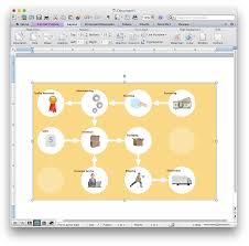 How To Add A Workflow Diagram To A Ms Word Document Using
