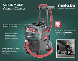 metabo asr 35 m acp vacuum cleaner