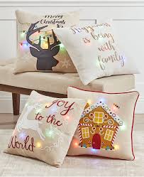 Lush Decor Light Up 20 X 20 Decorative Pillow Collection Reviews Decorative Throw Pillows Bed Bath Macy S