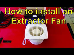 Install An Extractor Fan In A Ceiling