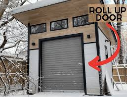 how to install a roll up door diy roll