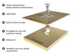 raised wetroom plinth thermal