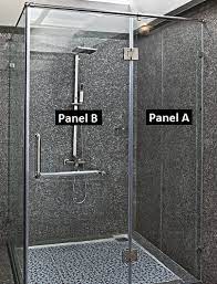 frameless gl shower door