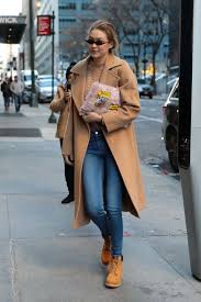 So, it's no surprise that the star is often spotted wearing outfits with an athletic twist. Gigi Hadid Winter Street Fashion New York 01 13 2018 Celebmafia