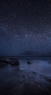 beautiful night sky stars iphone