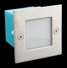 exterior mini square 240v led recessed