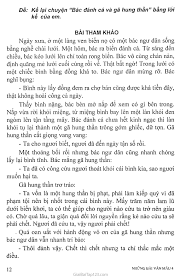 Kể lại chuyện “Bác đánh cá và gã hung thần” bằng lời kể của em