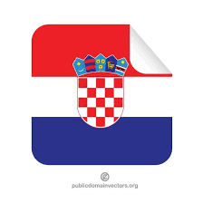 Click on the file and save it for free. Croatian Flag Square Icon Free Vector Image In Ai And Eps Format Creative Commons License