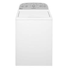 For more information on ge appliances he top load washers. Whirlpool 4 3 Cu Ft High Efficiency White Top Load Washing Machine With Quick Wash Wtw5000dw The Home Depot