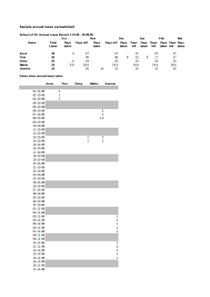 Free 10 Leave Schedule Samples Templates In Pdf Word