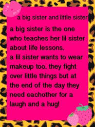 Big Sister Quotes on Pinterest | Little Brother Quotes, Little ... via Relatably.com