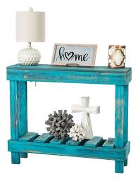 Turquoise Barn Console Entry Table