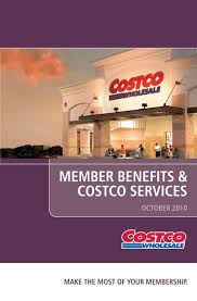 member benefits costco services
