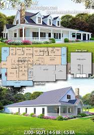Modern Farmhouse Plan With In Law Suite