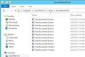 an entire folder of files to sharepoint