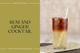 14 rum and ginger ale tails that