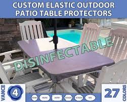 Outdoor Patio Tablecloth Custom Fitted