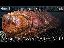 pit boss smoked pork pulled pork