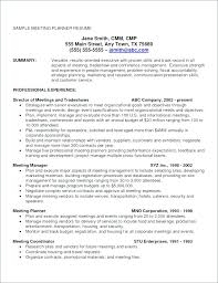 Event Planner Resume Examples