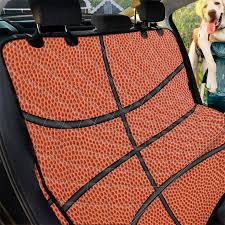 Basketball Ball Texture Print Pet Car
