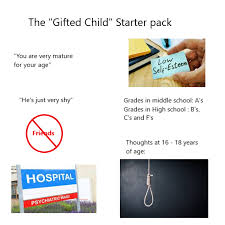 the gifted child starter pack r