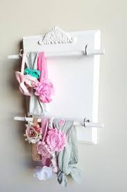 With a little help of tools, you can also create a headband holder inside your closet door. Pin On Kids Craft