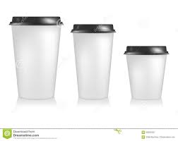 Plastic Coffee Cup Templates Paper Cup To Go Stock