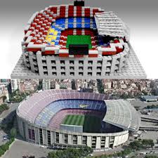 The stadium's maximum height is 48 metres, and it covers a surface area of 55,000 square metres (250 metres long and 220 metres wide). Kouzelnik Ucit Se Anonymni Lego Camp Nou Stephenkarr Com