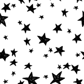 Stars Fabric Wallpaper Gift Wrap Spoonflower