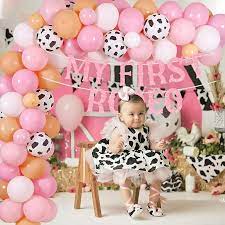 Cowgirl 1st Birthday Party Ideas gambar png