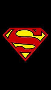 superman logo background hd phone
