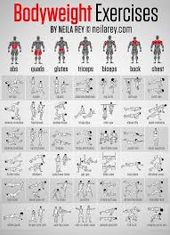 Body Weight Exercises Fitness Exercise Health Healthy Living